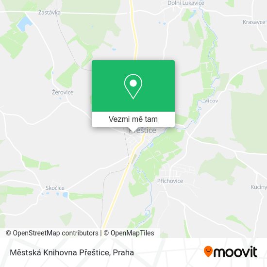 Městská Knihovna Přeštice mapa