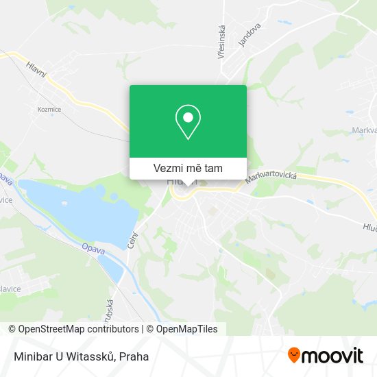 Minibar U Witassků mapa