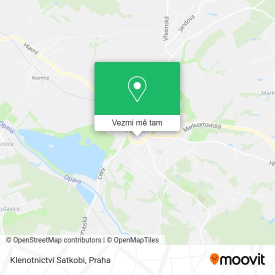 Klenotnictví Satkobi mapa