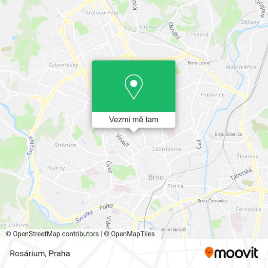 Rosárium mapa