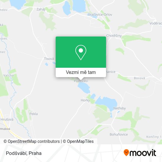 Podšvábí mapa