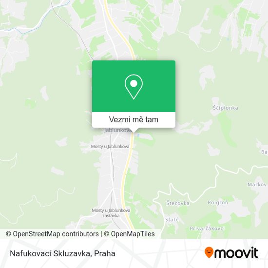 Nafukovací Skluzavka mapa