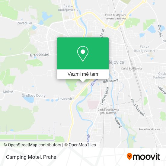 Camping Motel mapa
