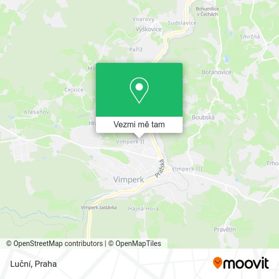 Luční mapa
