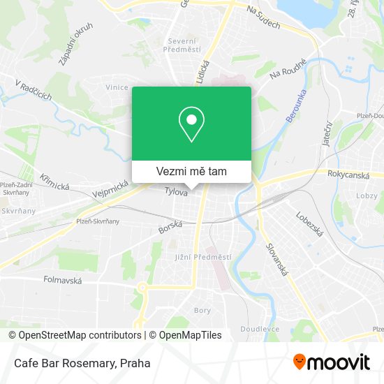 Cafe Bar Rosemary mapa