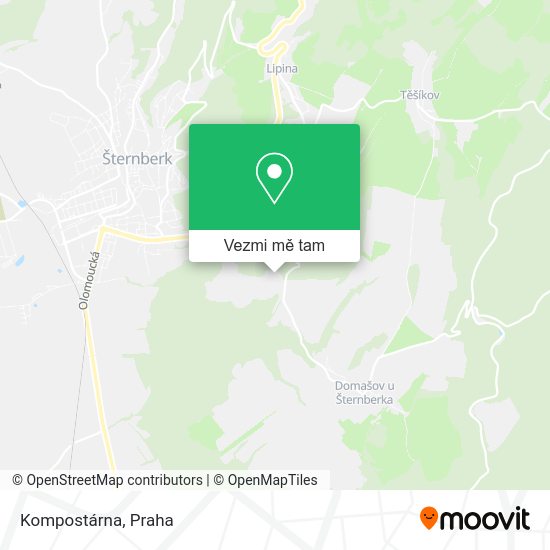 Kompostárna mapa