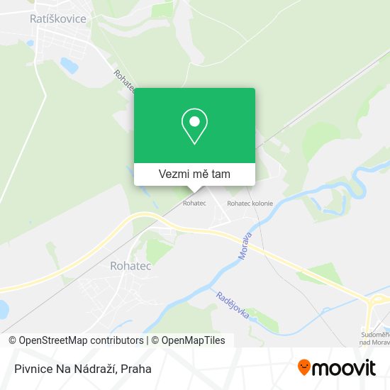 Pivnice Na Nádraží mapa