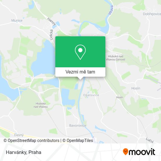 Harvánky mapa