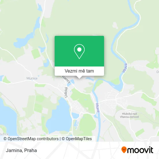 Jamina mapa