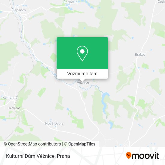 Kulturní Dům Věžnice mapa