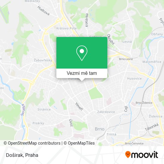 Doširak mapa