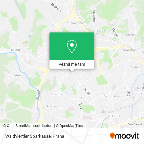 Waldviertler Sparkasse mapa