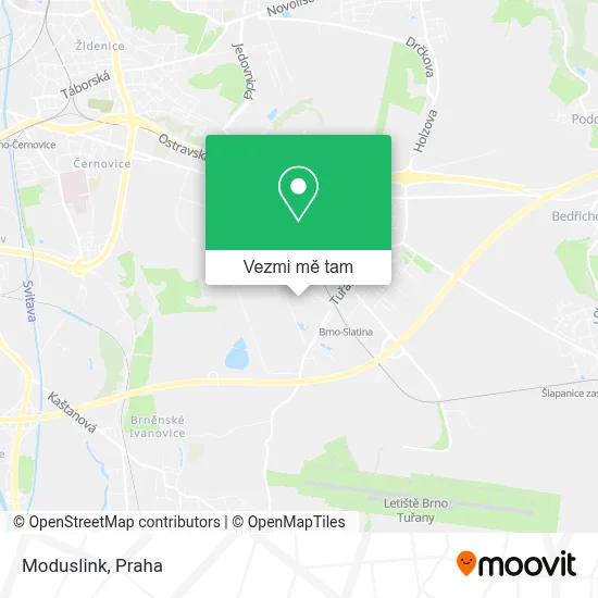 Moduslink mapa