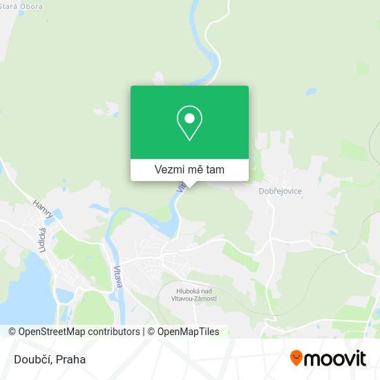 Doubčí mapa