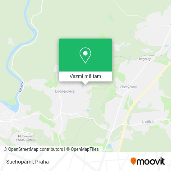 Suchopární mapa