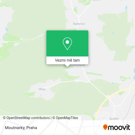 Moutnarky mapa