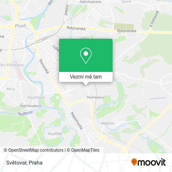 Světovar mapa