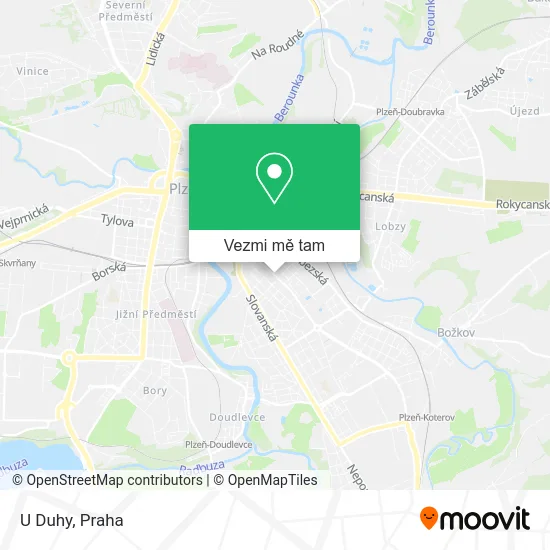 U Duhy mapa
