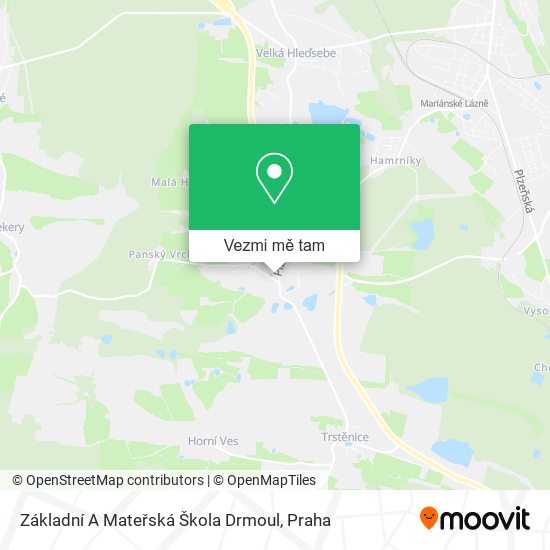Základní A Mateřská Škola Drmoul mapa