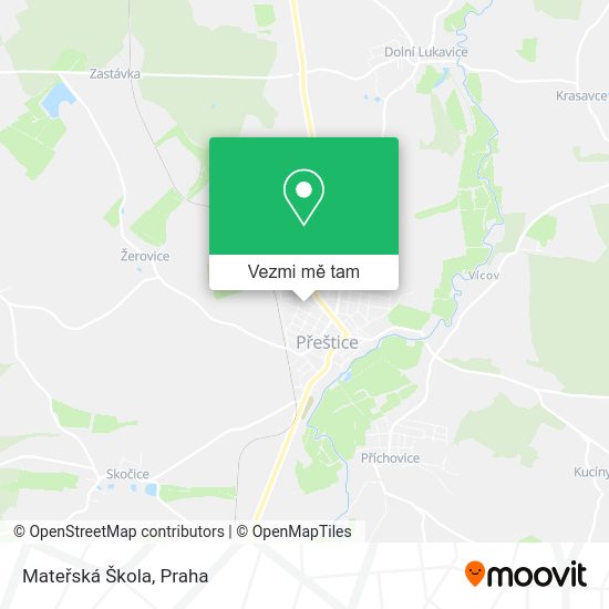 Mateřská Škola mapa