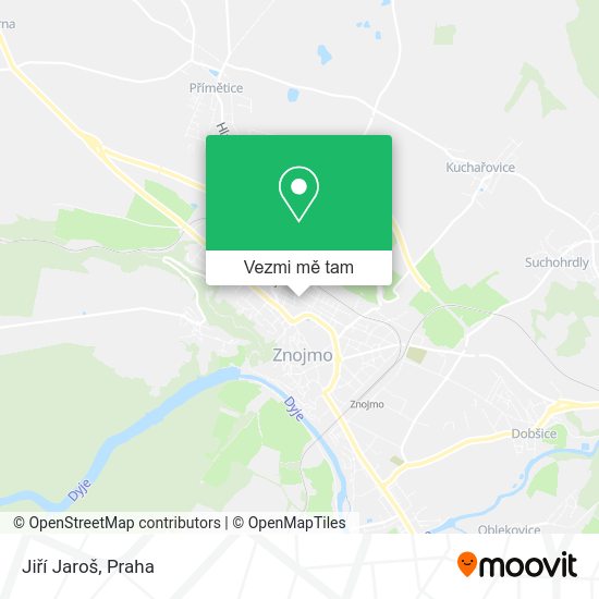Jiří Jaroš mapa