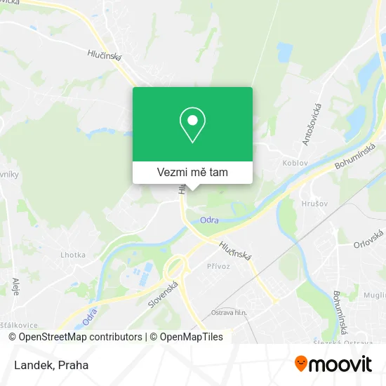 Landek mapa