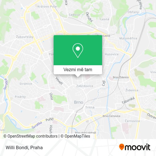 Willi Bondi mapa