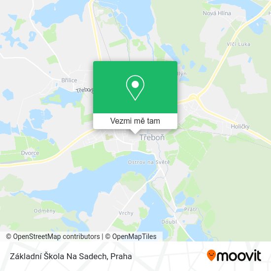 Základní Škola Na Sadech mapa
