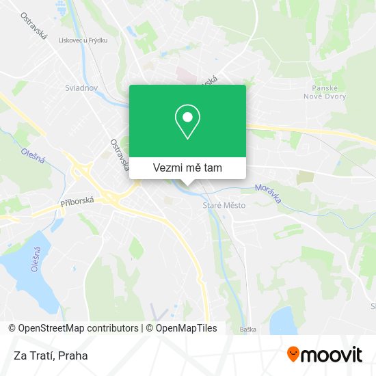 Za Tratí mapa
