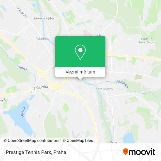 Prestige Tennis Park mapa
