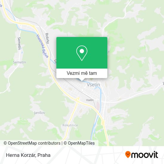 Herna Korzár mapa