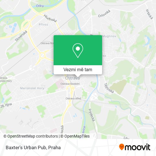 Baxter's Urban Pub mapa