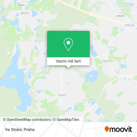 Ve Stráni mapa