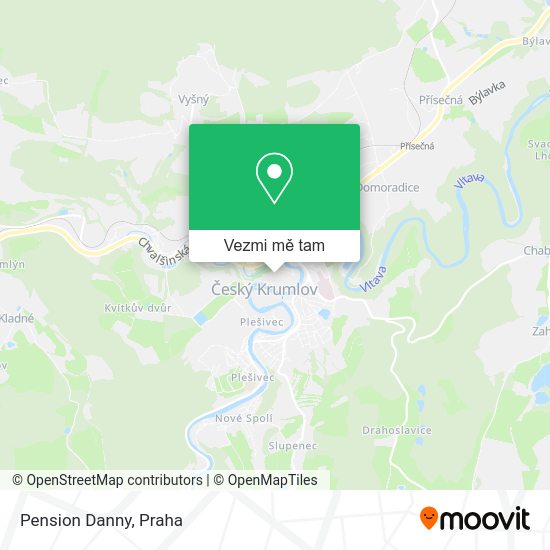 Pension Danny mapa