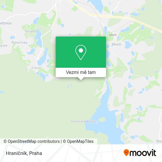 Hraničník mapa