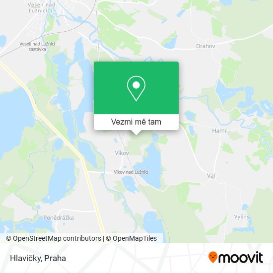 Hlavičky mapa