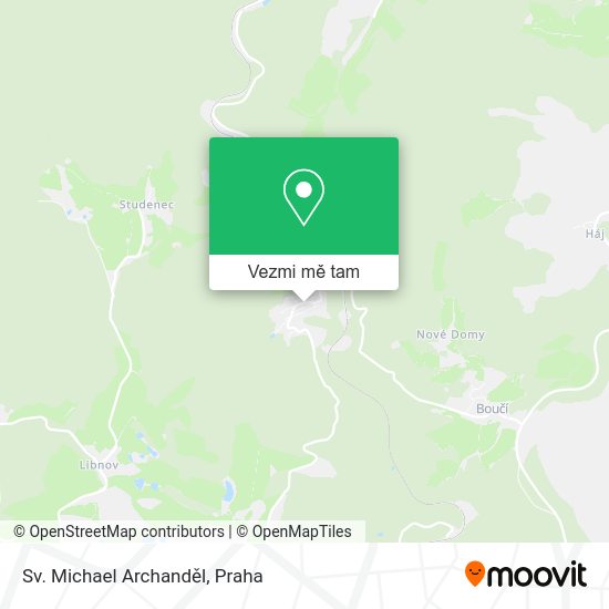 Sv. Michael Archanděl mapa