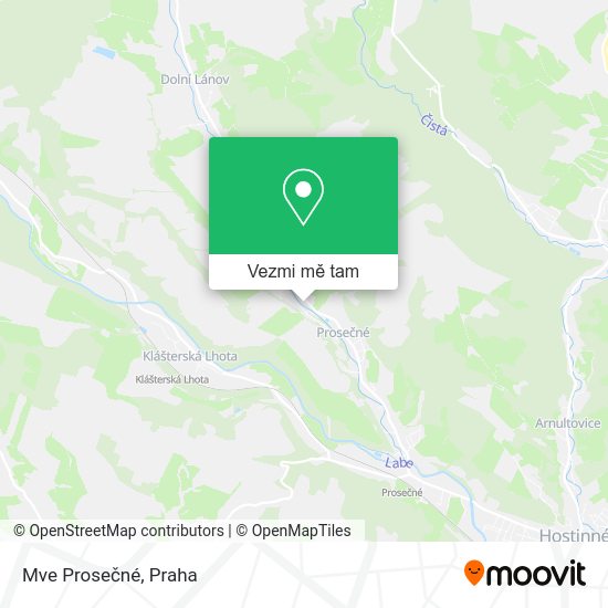 Mve Prosečné mapa