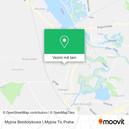 Myjnia Bezdotykowa \ Myjnia Tir mapa