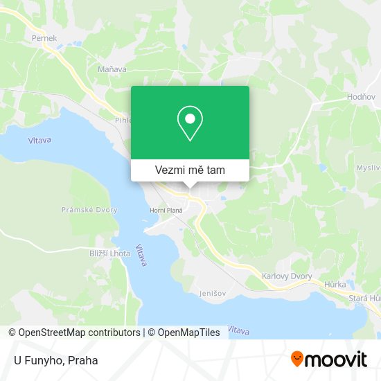 U Funyho mapa