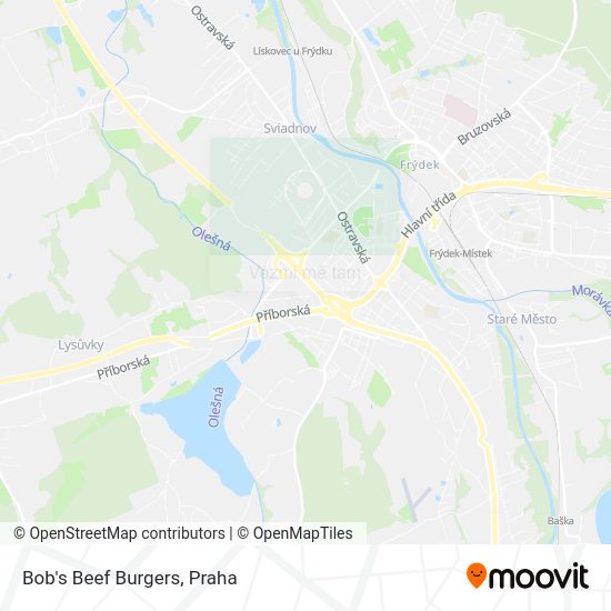 Bob's Beef Burgers mapa