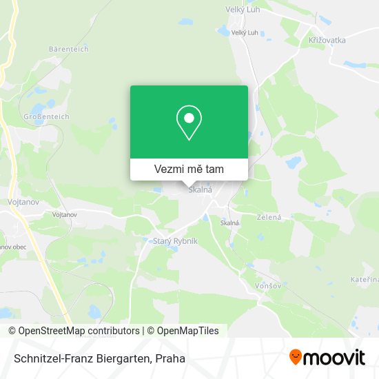 Schnitzel-Franz Biergarten mapa