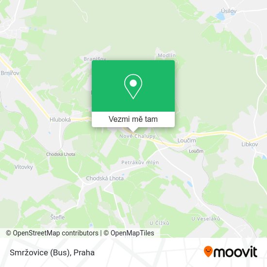 Smržovice (Bus) mapa