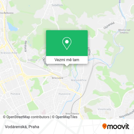 Vodárenská mapa