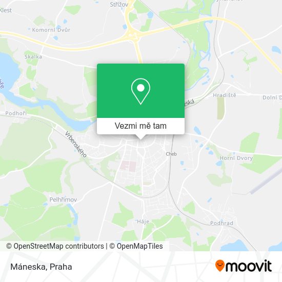 Máneska mapa