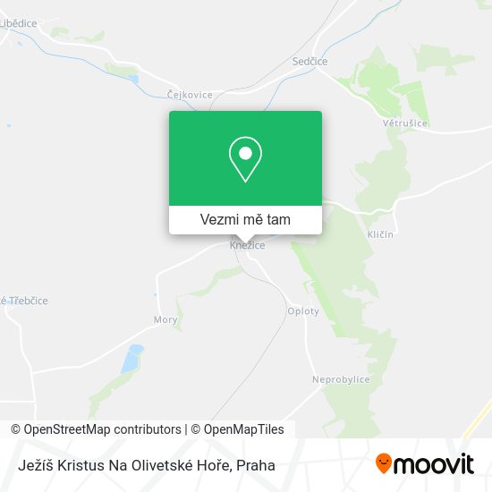 Ježíš Kristus Na Olivetské Hoře mapa