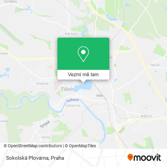 Sokolská Plovárna mapa