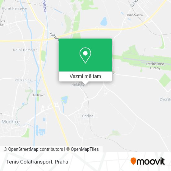 Tenis Colatransport mapa