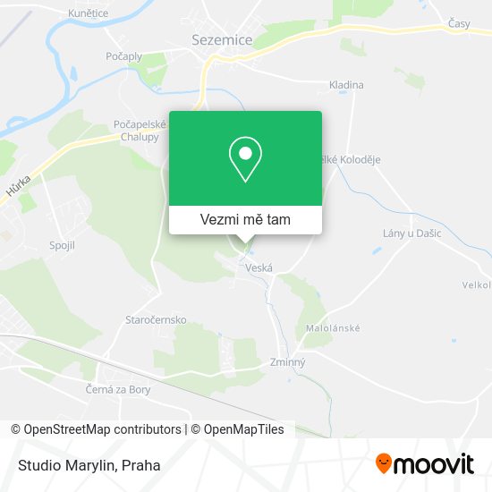 Studio Marylin mapa