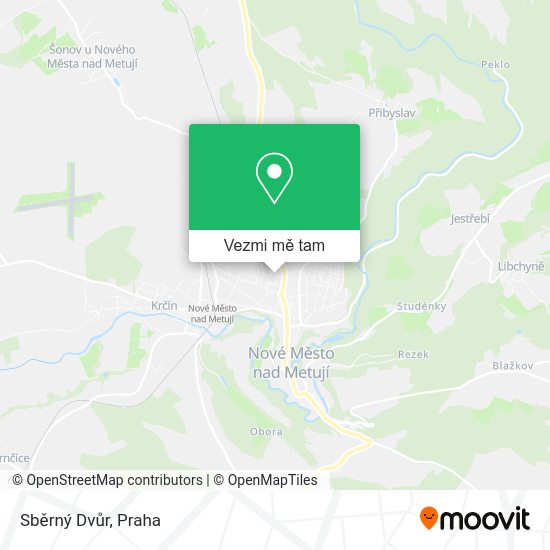 Sběrný Dvůr mapa
